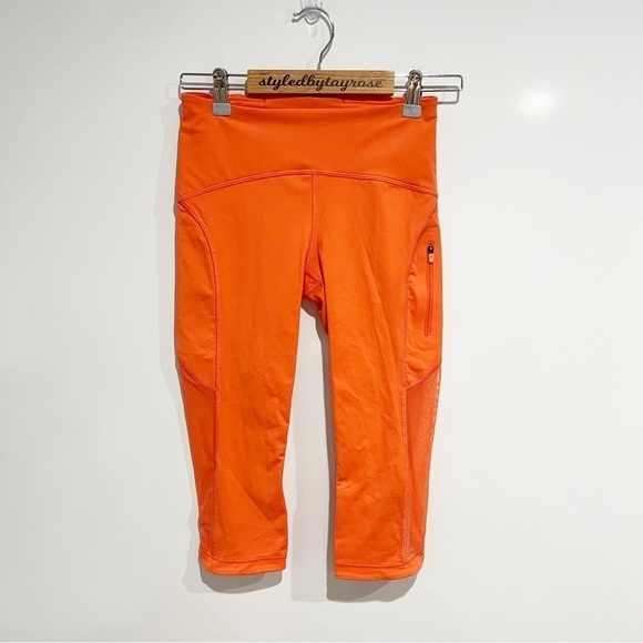 Lululemon Sun Runner Crop *17" - Picture 1 of 9